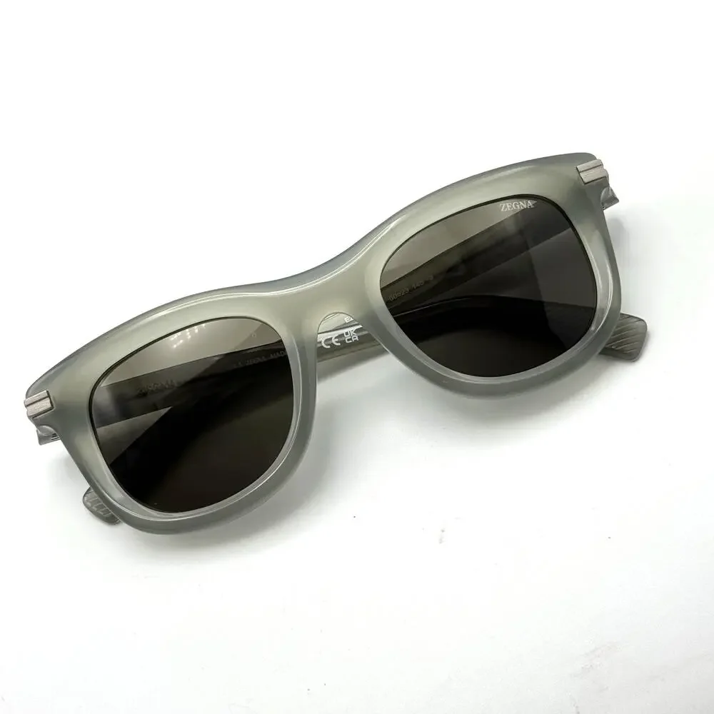 Ermenegildo Zegna Sunglasses EZ0269 20J Gray Frame Roviex Lens 50-23-145 New